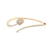 Ladies Bangle Diamond Bracelet - White Carat - USA & Canada